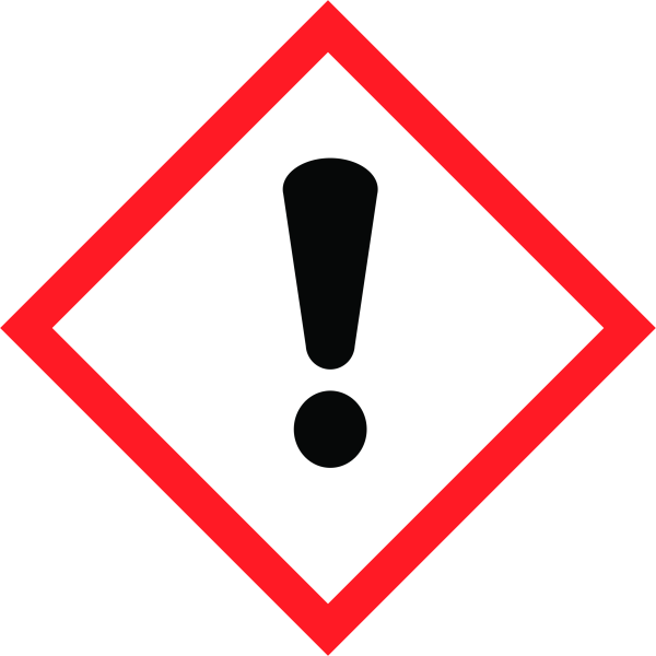 Irritant CLP Warning Labels