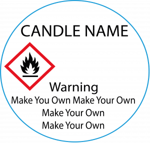 Build your own candle labels