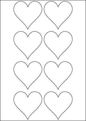 Heart Clearance Labels