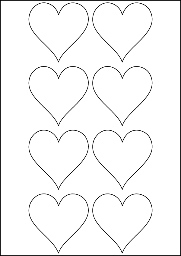 Heart Clearance Labels
