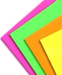 Fluorescent Coloured Printer Labels (46 x 25mm)
