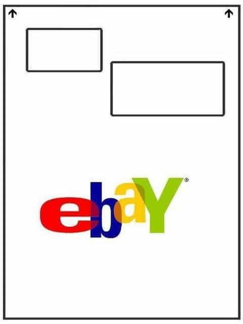 EBAY Integrated Invoice, Address Labels 500 sheets