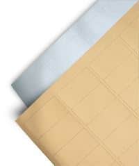 Gold or Silver Coloured Labels (63 x 47mm)