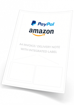 AMAZON Integrated Invoice, Address Labels & Packing Slip